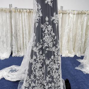 Beaded French Lace Fabric