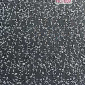 Beads Embroidery Lace Fabric