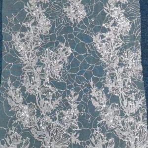 Bridal Lace Fabric Beaded
