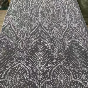 Wedding Beaded Lace Fabric